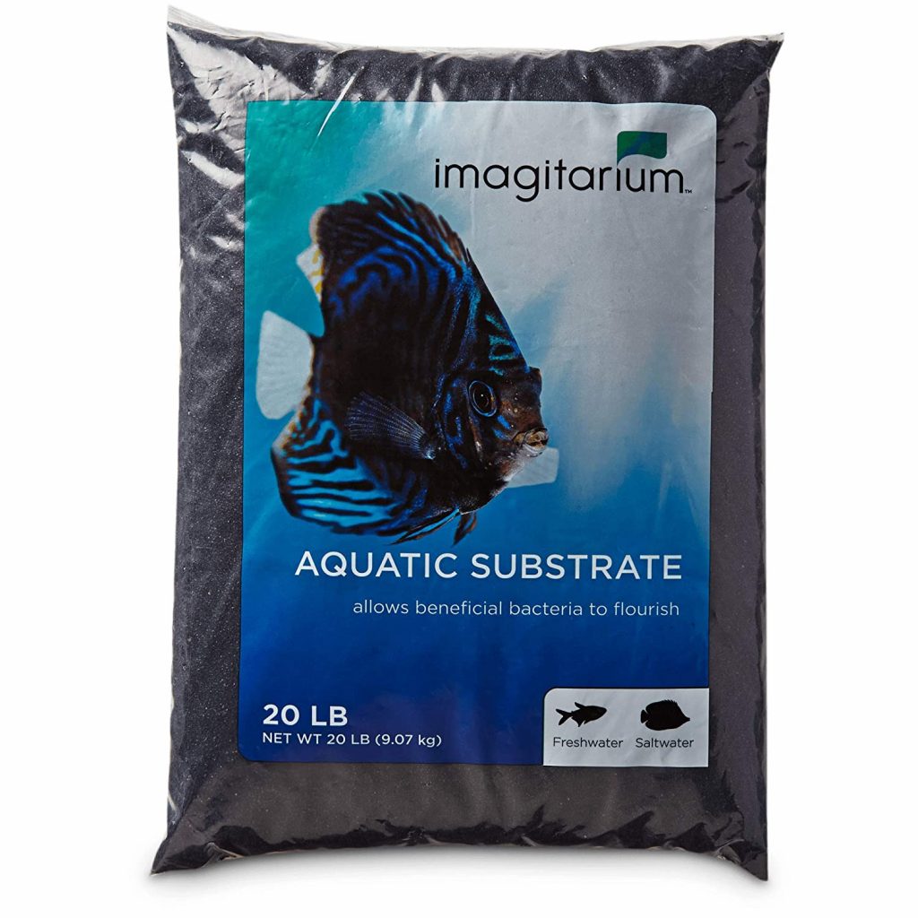 Imagitarium Black Aquarium Sand, 20 LBS